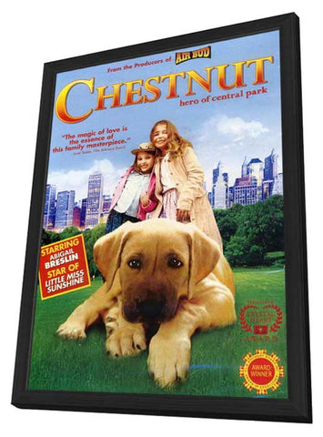 Chestnut: Hero of Central Park 11 x 17 Movie Poster - Style A - in Deluxe Wood Frame