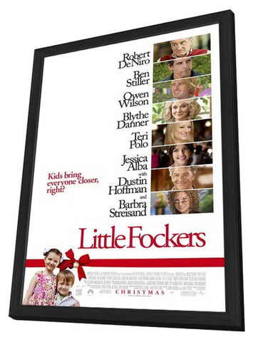 Little Fockers 11 x 17 Movie Poster - Style A - in Deluxe Wood Frame