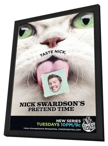 Nick Swardson's Pretend Time (TV) 11 x 17 TV Poster - Style A - in Deluxe Aluminum Frame