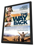 The Way Back 11 x 17 Movie Poster - Style A - in Deluxe Aluminum Frame