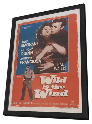 Wild is the Wind 11 x 17 Movie Poster - Style A - in Deluxe Wood Frame