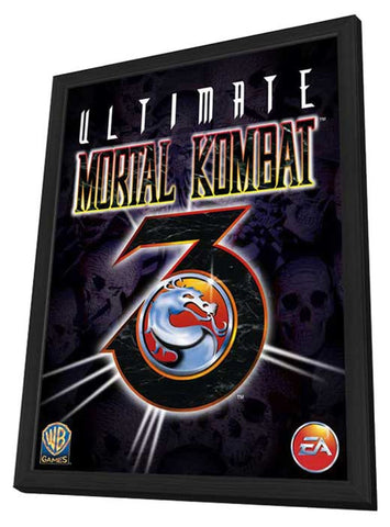 Ultimate Mortal Kombat 3 11 x 17 Movie Poster - Style A - in Deluxe Aluminum Frame