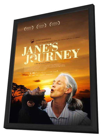 Jane's Journey 11 x 17 Movie Poster - UK Style A - in Deluxe Aluminum Frame