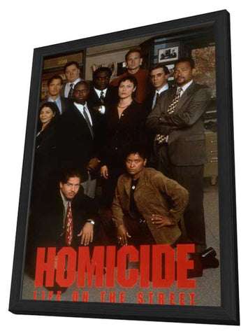 Homicide: Life on the Street 11 x 17 Movie Poster - Style D - in Deluxe Aluminum Frame