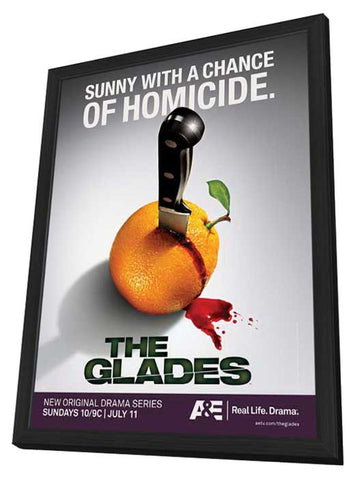 The Glades (TV) 11 x 17 TV Poster - Style A - in Deluxe Aluminum Frame