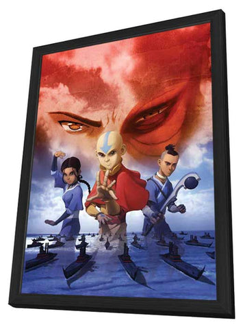 The Last Airbender 11 x 17 Movie Poster - Style E - in Deluxe Aluminum Frame