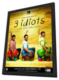 3 Idiots 11 x 17 Movie Poster - Indian Style B - in Deluxe Aluminum Frame