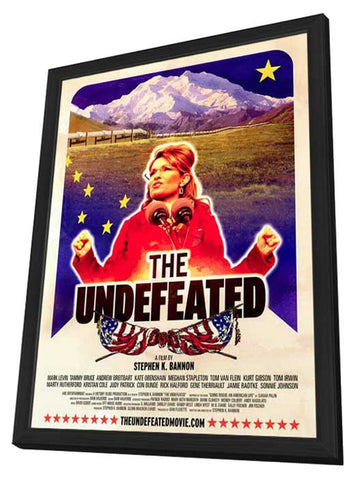 The Undefeated 11 x 17 Movie Poster - Style A - in Deluxe Aluminum Frame