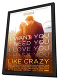 Like Crazy 11 x 17 Movie Poster - Style A - in Deluxe Wood Frame