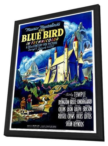 The Blue Bird 27 x 40 Movie Poster - Style A - in Deluxe Wood Frame