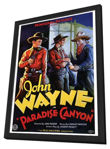Paradise Canyon 27 x 40 Movie Poster - Style A - in Deluxe Wood Frame