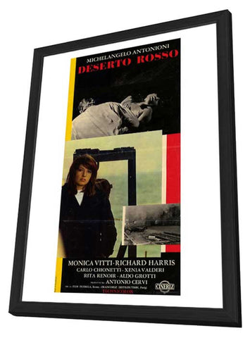Red Desert 27 x 40 Movie Poster - Italian Style A - in Deluxe Wood Frame