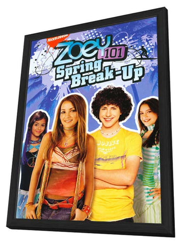 Zoey 101 27 x 40 Movie Poster - Style A - in Deluxe Wood Frame