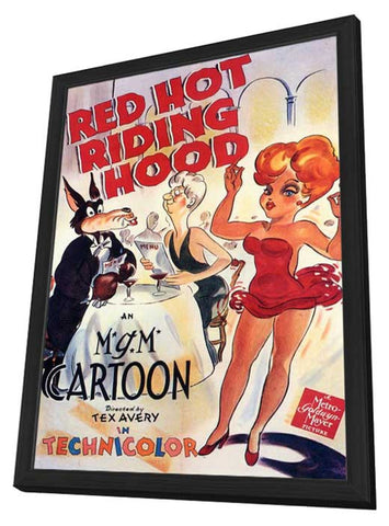 Red Hot Riding Hood 11 x 17 Movie Poster - Style A - in Deluxe Aluminum Frame