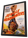 Jungle Headhunters 11 x 17 Movie Poster - Style A - in Deluxe Aluminum Frame