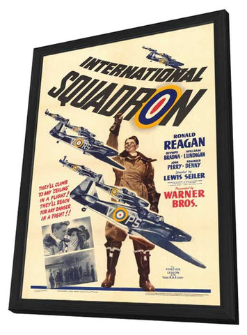International Squadron 11 x 17 Movie Poster - Style A - in Deluxe Aluminum Frame