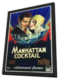 Manhattan Cocktail 11 x 17 Movie Poster - Style A - in Deluxe Aluminum Frame
