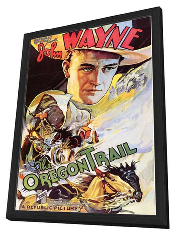 The Oregon Trail 11 x 17 Movie Poster - Style A - in Deluxe Aluminum Frame