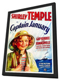 Captain January 11 x 17 Movie Poster - Style A - in Deluxe Aluminum Frame