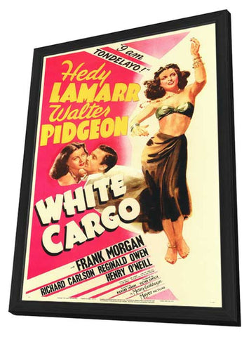 White Cargo 11 x 17 Movie Poster - Style A - in Deluxe Aluminum Frame