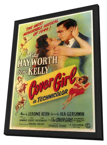 Cover Girl 11 x 17 Movie Poster - Style A - in Deluxe Wood Frame