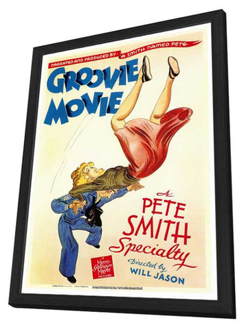 Groovie Movie 11 x 17 Movie Poster - Style A - in Deluxe Aluminum Frame