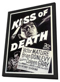 The Kiss of Death 11 x 17 Movie Poster - Style A - in Deluxe Aluminum Frame