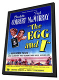 The Egg & I 11 x 17 Movie Poster - Style A - in Deluxe Aluminum Frame