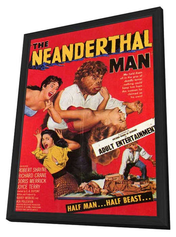 Neanderthal Man 11 x 17 Movie Poster - Style A - in Deluxe Aluminum Frame