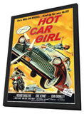 Hot Car Girl 11 x 17 Movie Poster - Style A - in Deluxe Wood Frame