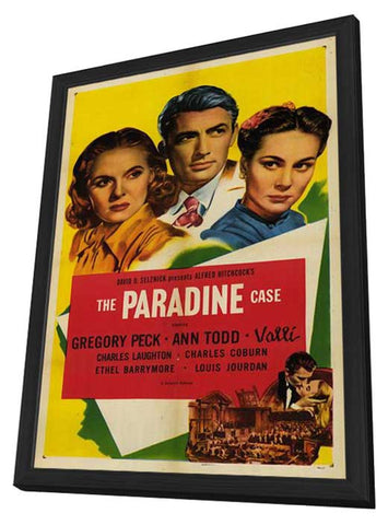 The Paradine Case 11 x 17 Movie Poster - Style A - in Deluxe Aluminum Frame