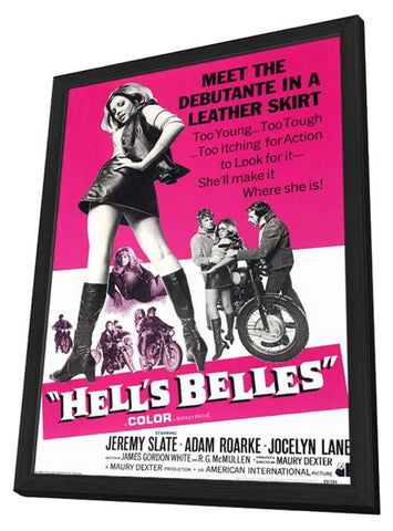 Hell's Belles 11 x 17 Movie Poster - Style A - in Deluxe Aluminum Frame