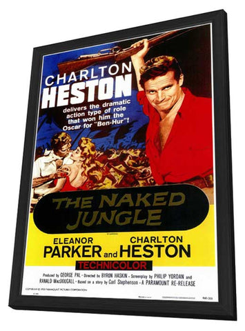 The Naked Jungle 11 x 17 Movie Poster - Style A - in Deluxe Aluminum Frame