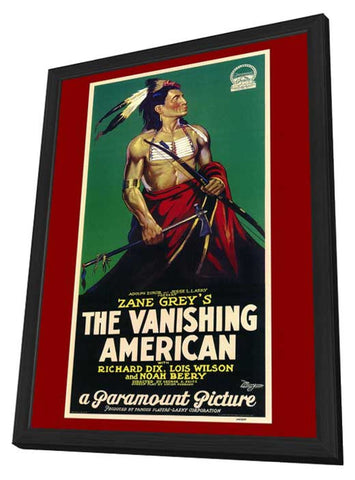 The Vanishing American 11 x 17 Movie Poster - Style A - in Deluxe Aluminum Frame