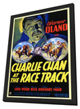 Charlie Chan at the Race Track 11 x 17 Movie Poster - Style A - in Deluxe Aluminum Frame