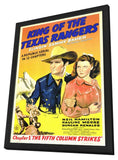King of the Texas Rangers 11 x 17 Movie Poster - Style A - in Deluxe Aluminum Frame