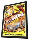 Flash Gordon 11 x 17 Movie Poster - Style B - in Deluxe Aluminum Frame