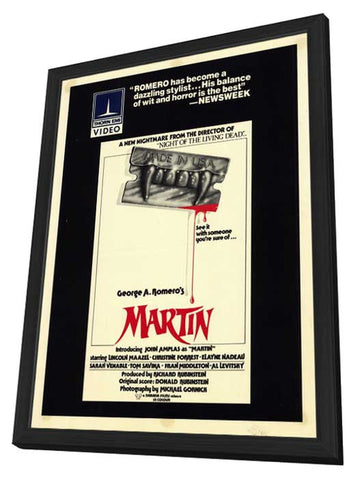 Martin 11 x 17 Movie Poster - Style A - in Deluxe Aluminum Frame