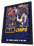 Blue Chips 11 x 17 Movie Poster - Style A - in Deluxe Aluminum Frame
