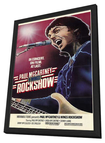 Rockshow 11 x 17 Movie Poster - Style A - in Deluxe Aluminum Frame