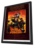 The People That Time Forgot 11 x 17 Movie Poster - Style A - in Deluxe Wood Frame