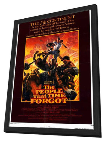 The People That Time Forgot 11 x 17 Movie Poster - Style A - in Deluxe Aluminum Frame
