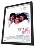 Untamed Heart 11 x 17 Movie Poster - Style B - in Deluxe Aluminum Frame