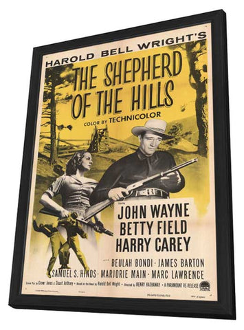 Shepherd of the Hills 11 x 17 Movie Poster - Style A - in Deluxe Aluminum Frame