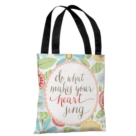 What Makes Your Heart Sing - Multi Tote Bag by Pen & Paint