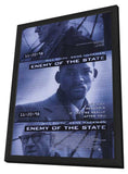 Enemy of the State 11 x 17 Movie Poster - Style A - in Deluxe Aluminum Frame