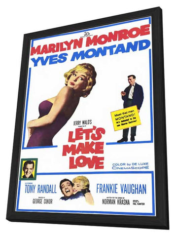 Let's Make Love 11 x 17 Movie Poster - Style A - in Deluxe Aluminum Frame
