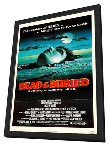 Dead and Buried 11 x 17 Movie Poster - Style A - in Deluxe Aluminum Frame
