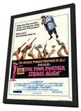 The Pink Panther Strikes Again 11 x 17 Movie Poster - Style A - in Deluxe Wood Frame