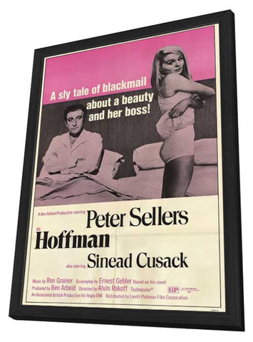 Hoffman 11 x 17 Movie Poster - Style A - in Deluxe Aluminum Frame